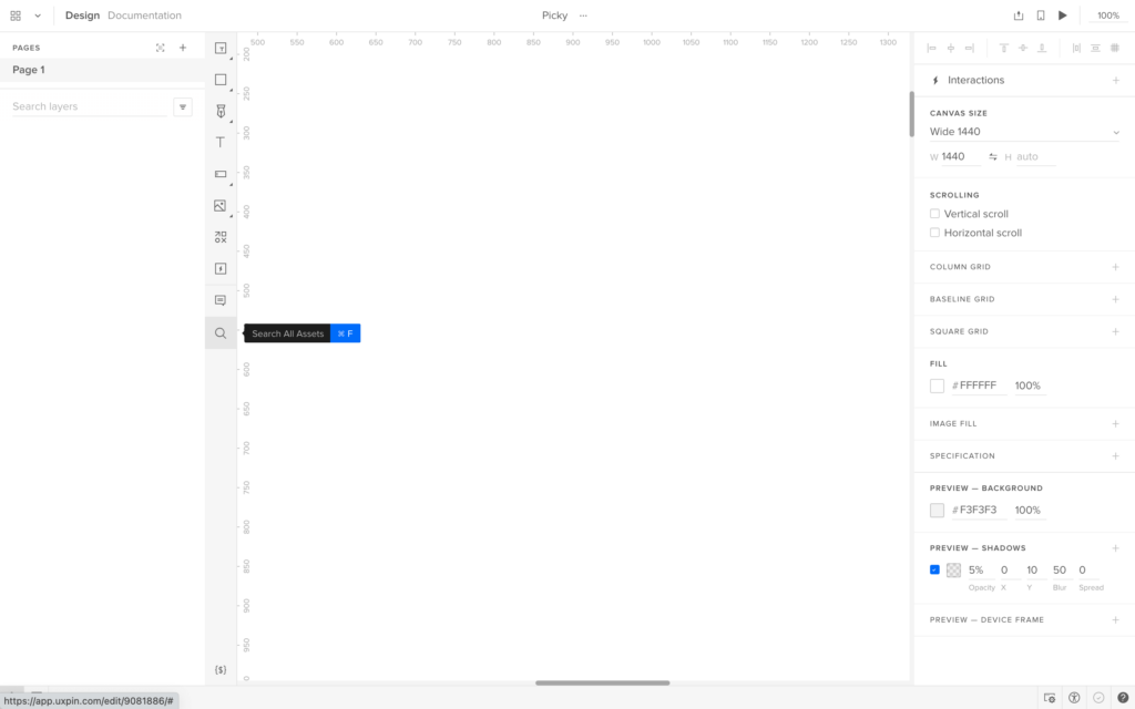 date picker ui uxpin